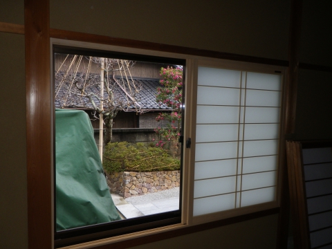 【京丹後峰山店】和室窓へ『プラマードU』取付